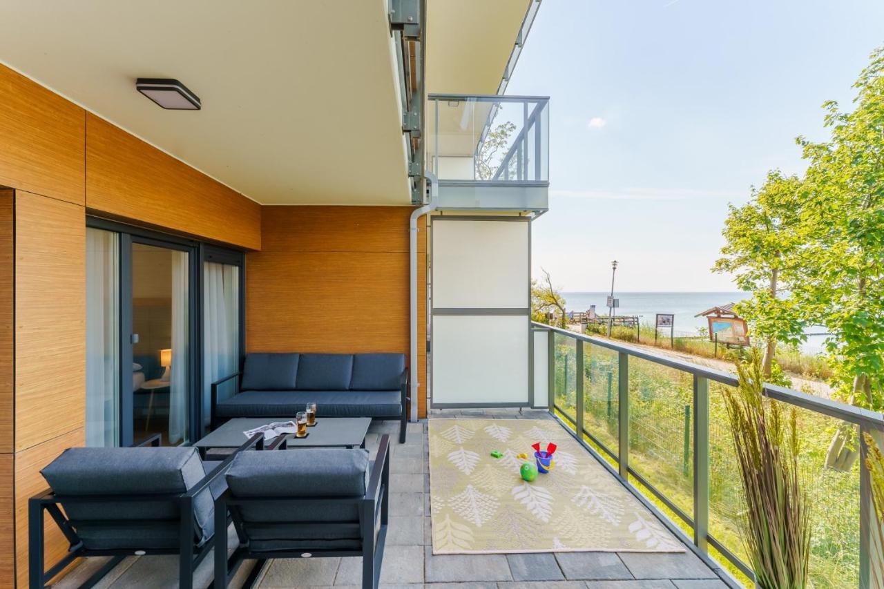 Ustronie Apartments Z Widokiem Na Morze 20 M Do Plazy Ustronie Morskie Dış mekan fotoğraf
