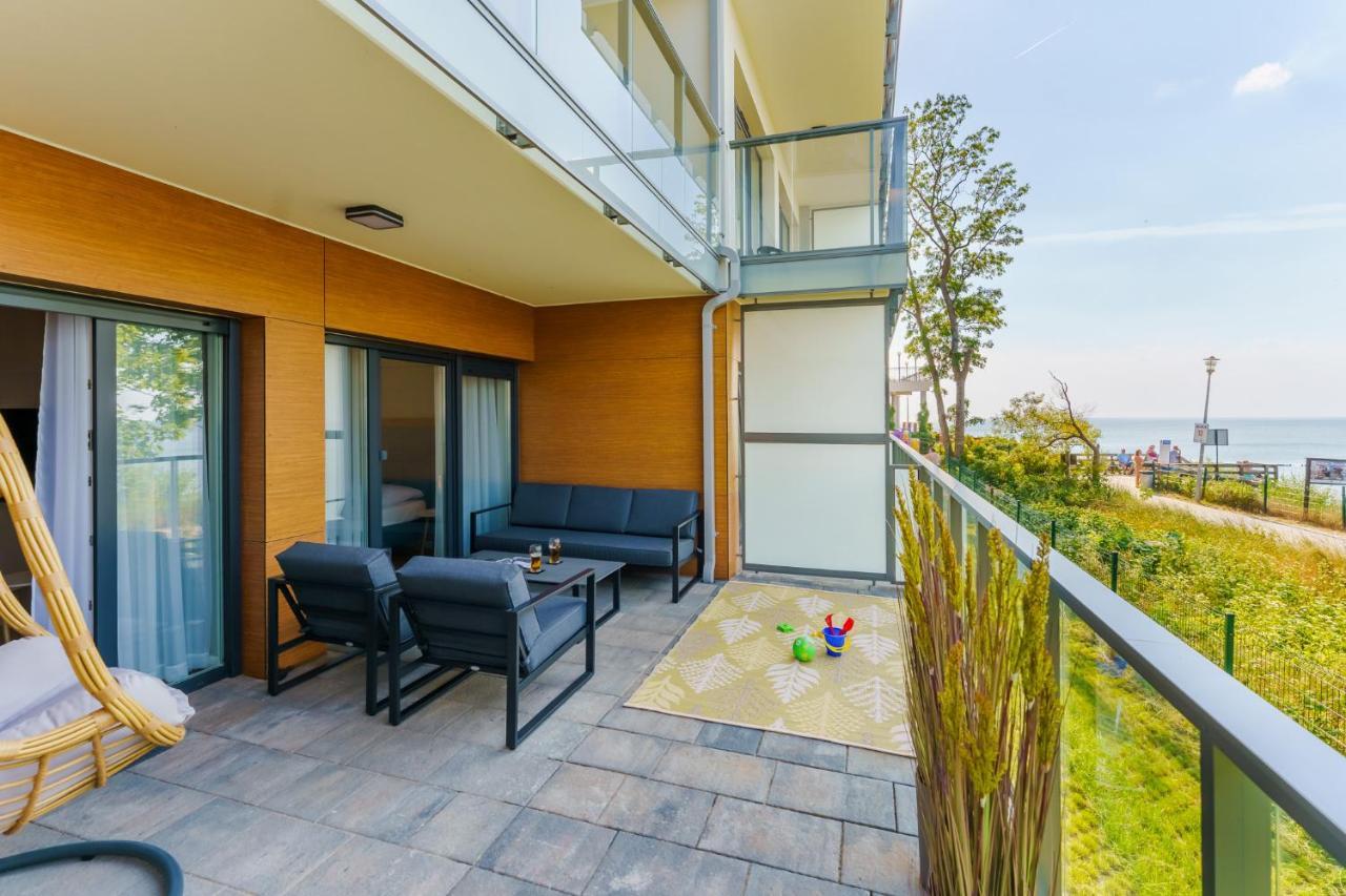 Ustronie Apartments Z Widokiem Na Morze 20 M Do Plazy Ustronie Morskie Dış mekan fotoğraf