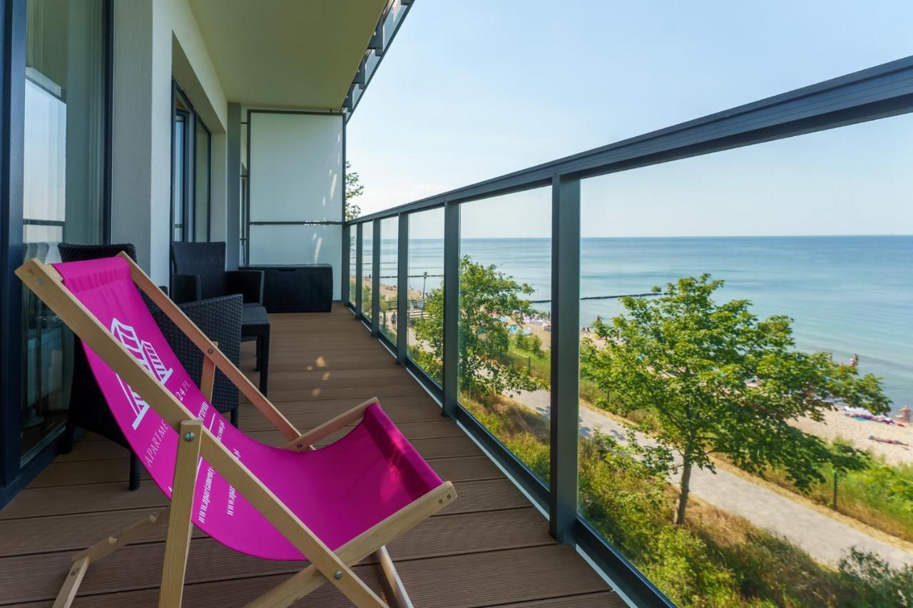 Ustronie Apartments Z Widokiem Na Morze 20 M Do Plazy Ustronie Morskie Dış mekan fotoğraf