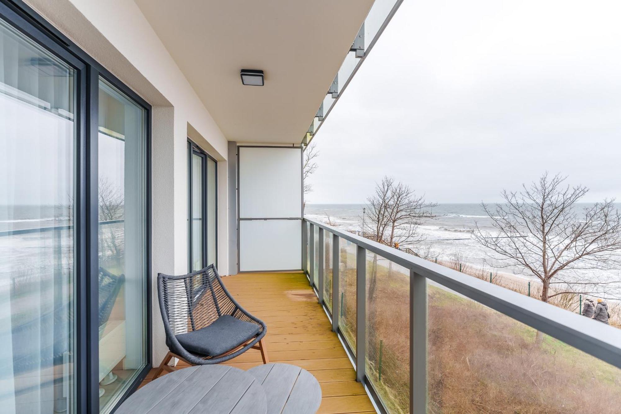 Ustronie Apartments Z Widokiem Na Morze 20 M Do Plazy Ustronie Morskie Dış mekan fotoğraf