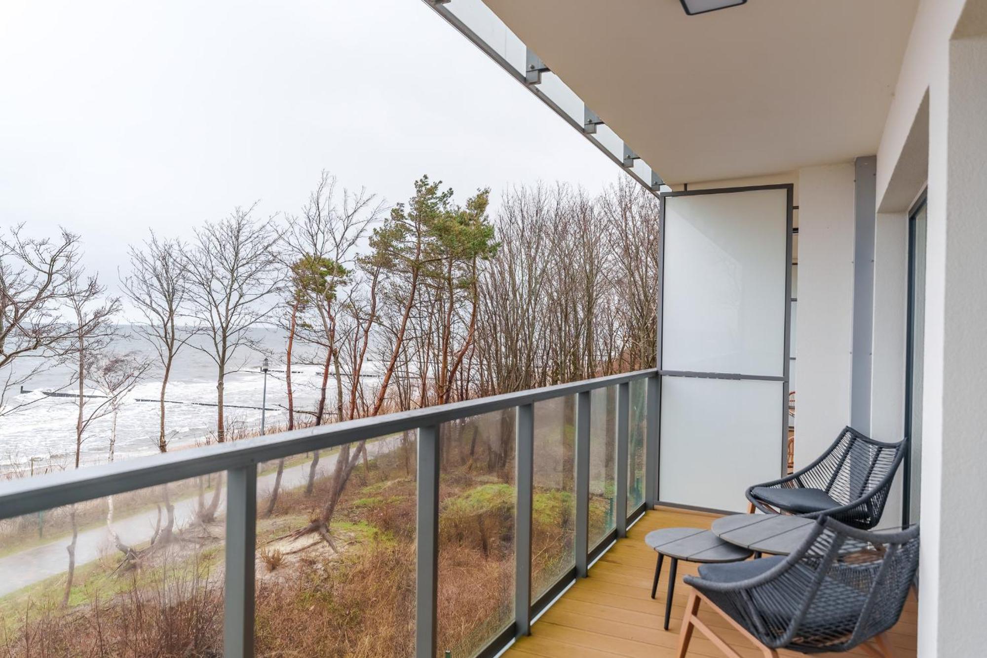 Ustronie Apartments Z Widokiem Na Morze 20 M Do Plazy Ustronie Morskie Dış mekan fotoğraf