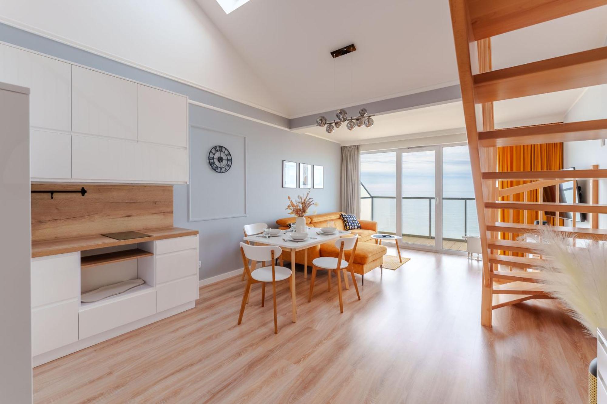 Ustronie Apartments Z Widokiem Na Morze 20 M Do Plazy Ustronie Morskie Dış mekan fotoğraf