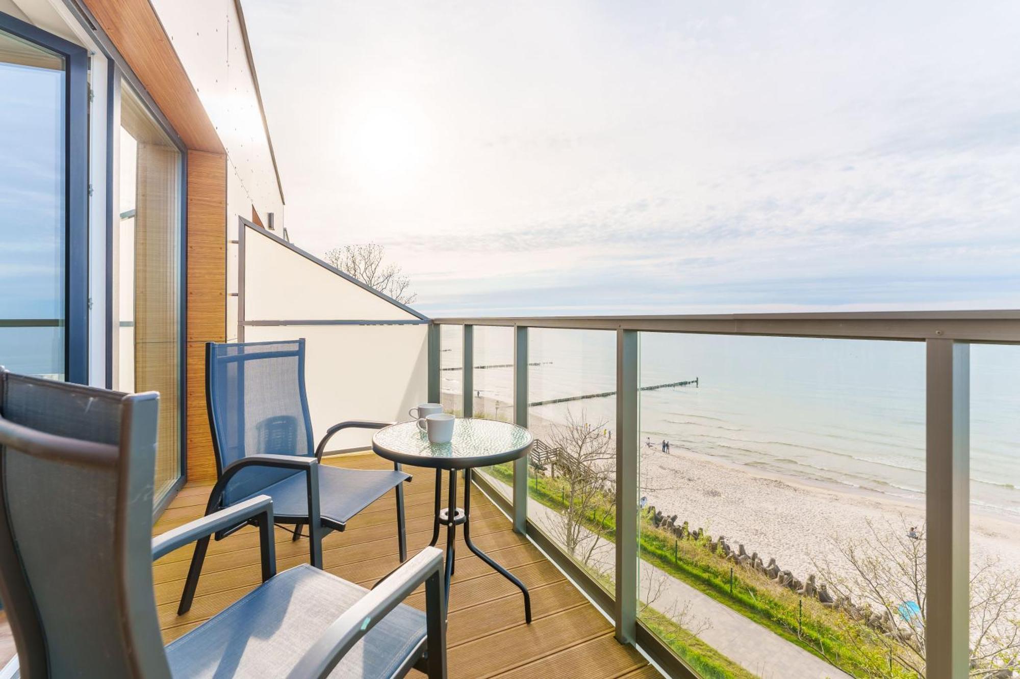 Ustronie Apartments Z Widokiem Na Morze 20 M Do Plazy Ustronie Morskie Dış mekan fotoğraf