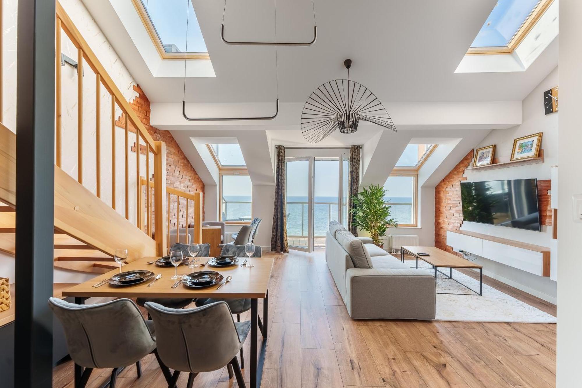 Ustronie Apartments Z Widokiem Na Morze 20 M Do Plazy Ustronie Morskie Dış mekan fotoğraf